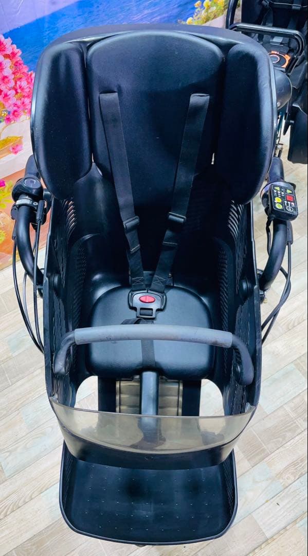 Y2491ヤマハパスキス⭐️激レアカラー！子供乗せ電動アシスト自転車