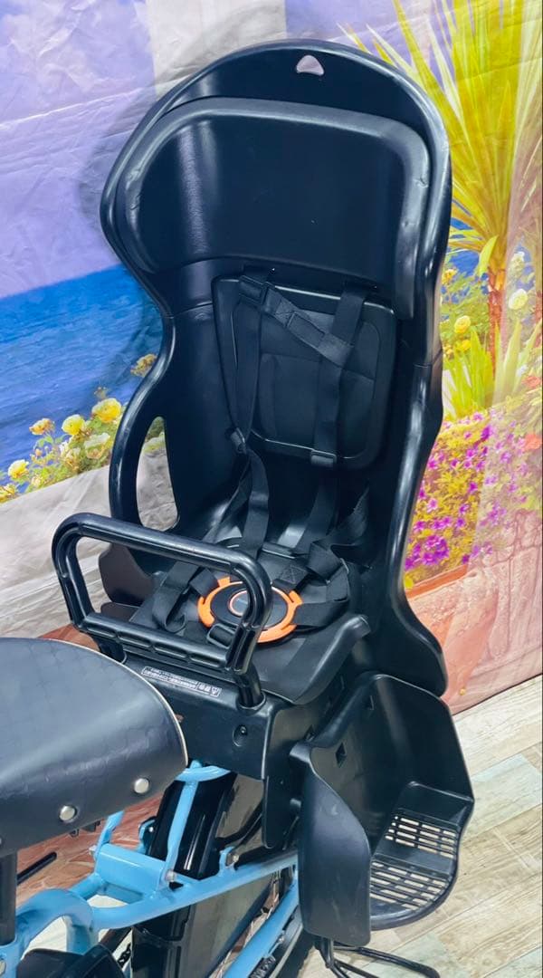 Y2491ヤマハパスキス⭐️激レアカラー！子供乗せ電動アシスト自転車