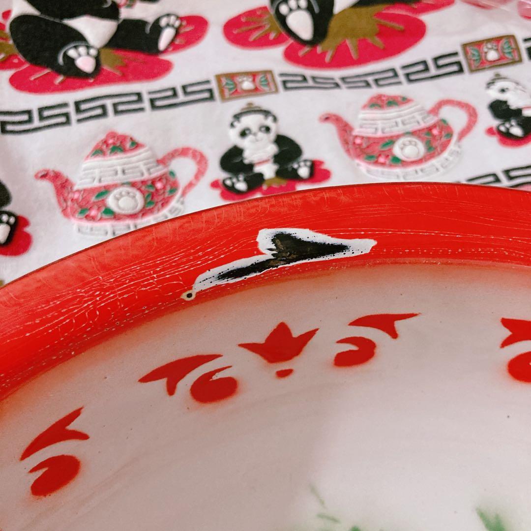 vintage パンダホーロー洗面器 中国雑貨 チャイナレトロポップ シノワズリ