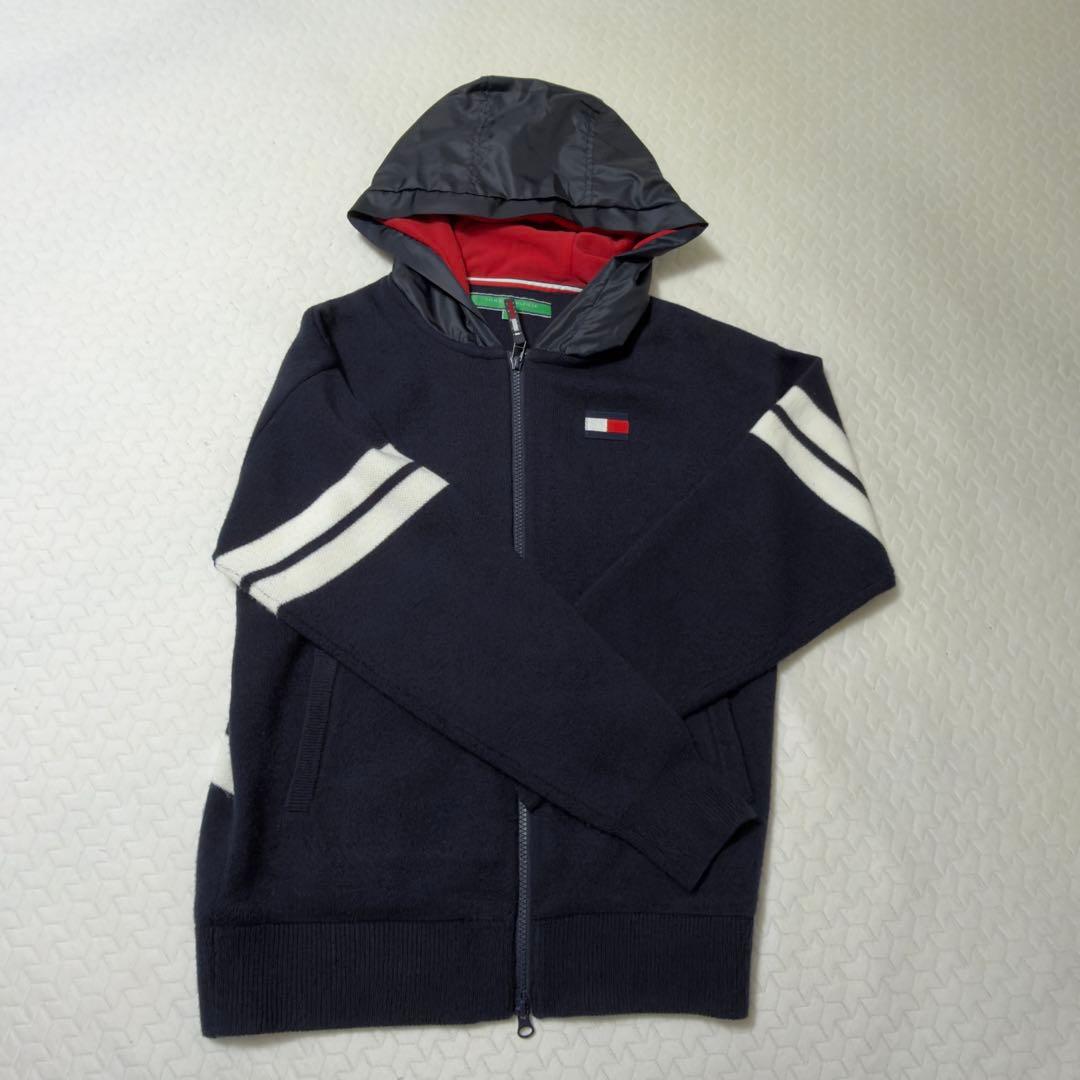   ウインドブレーカーニットパーカー