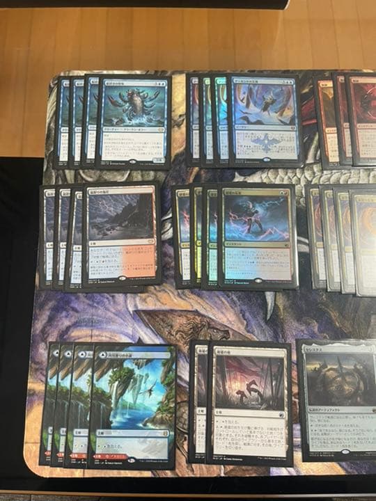 mtg 値下げ！　イゼット天啓　構築済みデッキ　赤青　追加ターンで決めろ！