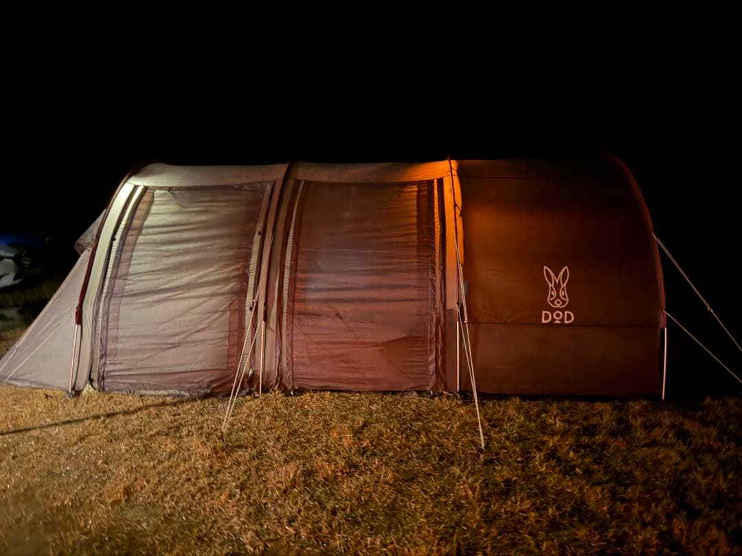 DOD キャンプテント 大型 グレー