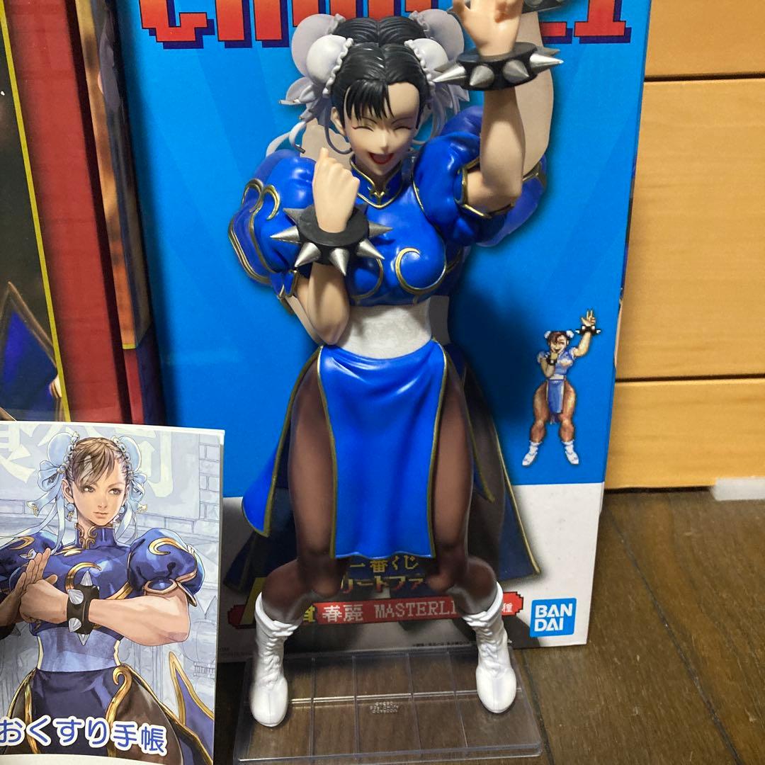 ストリートファイター　春麗 フィギュアセット　一番くじ　マックスファクトリー