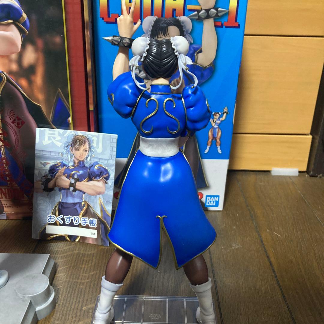 ストリートファイター　春麗 フィギュアセット　一番くじ　マックスファクトリー