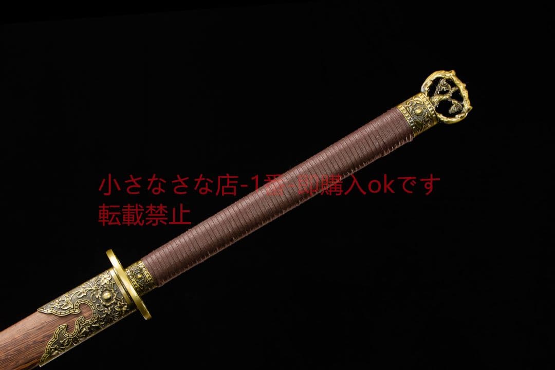 高マンガン鋼両手シフォン 古兵器 武具 刀装具 日本刀 模造刀 居合刀