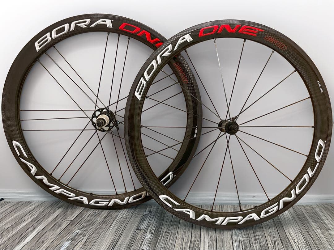 カンパニョーロ ボーラワン50 AC3 シマノ11/12速対応 バッグ付 美品