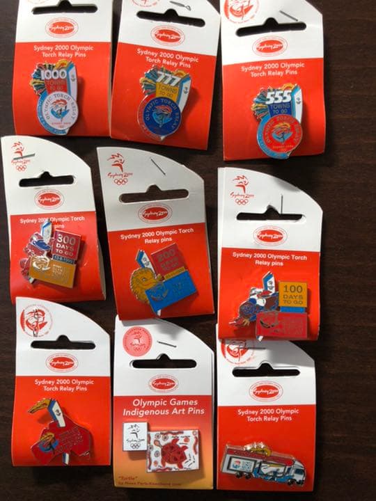 シドニー五輪 聖火リレー ピンバッジ 9個