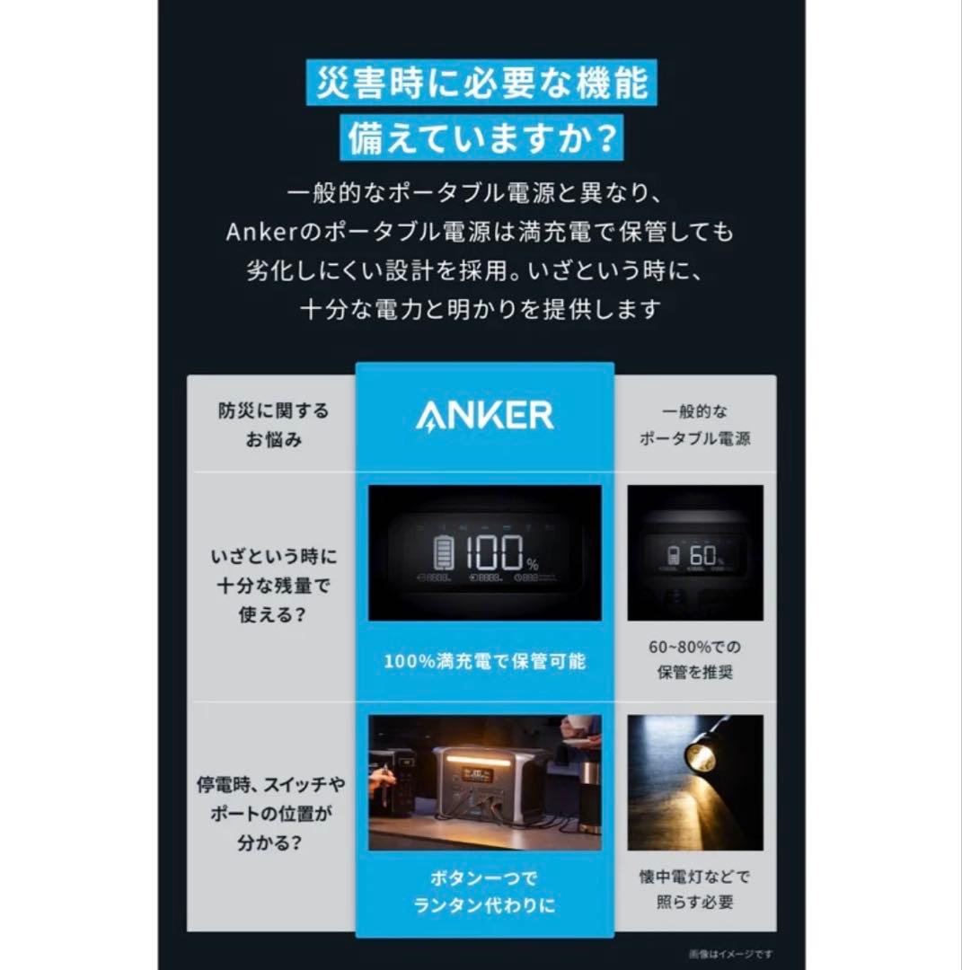 新品未開封　Anker 757 ポータブル電源100V / 1500W