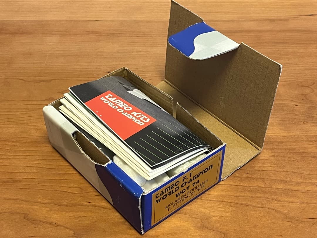 タメオTAMEO 1/43キットWCT74 MCLAREN M23 1974