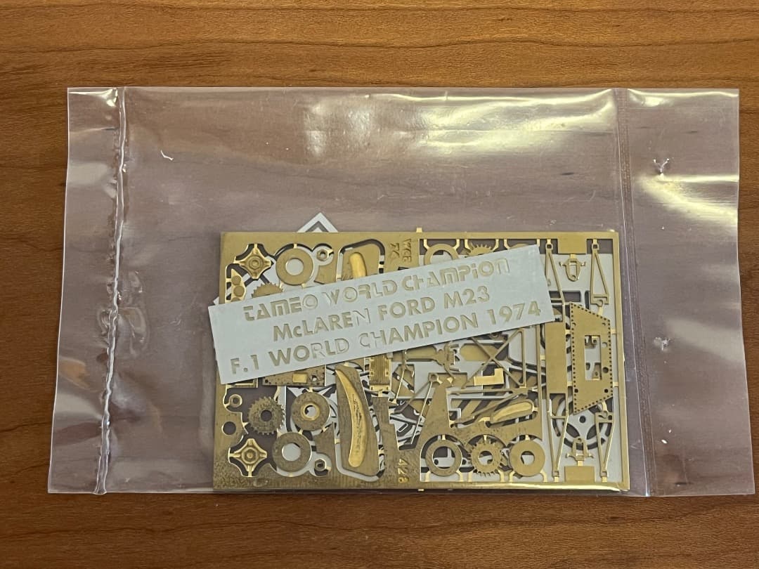 タメオTAMEO 1/43キットWCT74 MCLAREN M23 1974