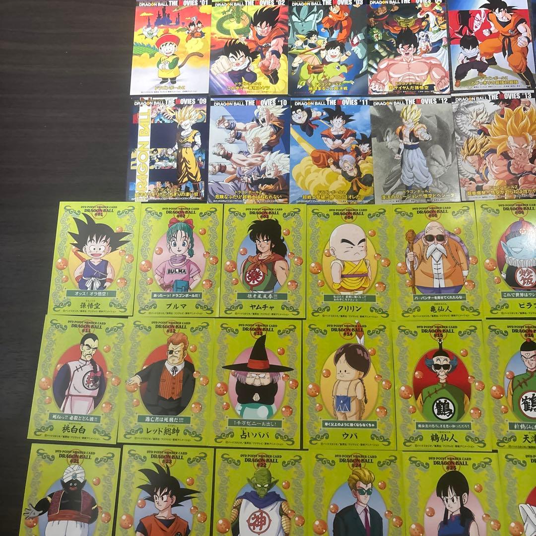 ドラゴンボールDVD ポイントナンバーカード