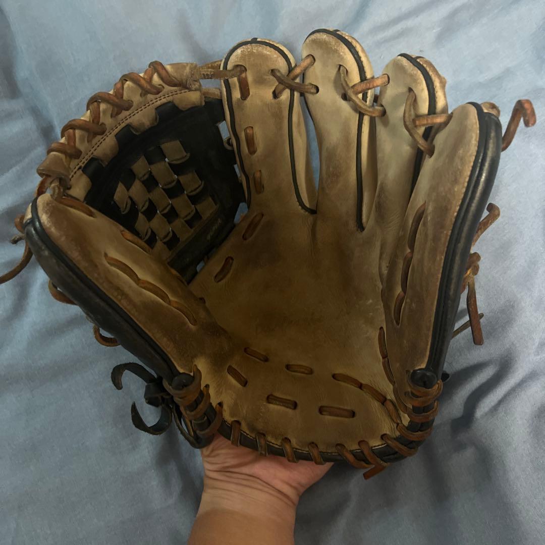 ミヤマ 内野手用グローブ 源田モデル風