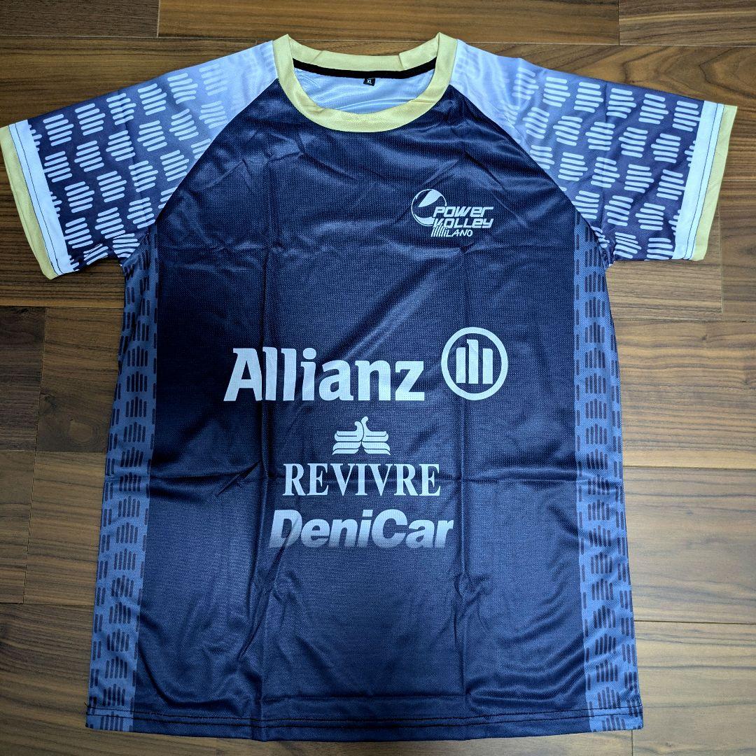 ☆大塚達宣選手 ミラノ ユニフォーム　バレーボール　ゲームシャツ　ジャージ　紺