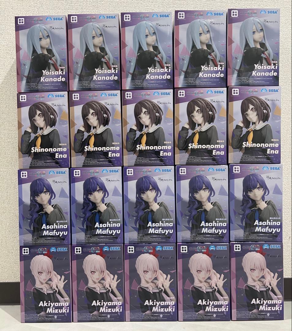 (2)プロセカ 25時、ナイトコードで。 ニーゴ フィギュア 全4種20体セット