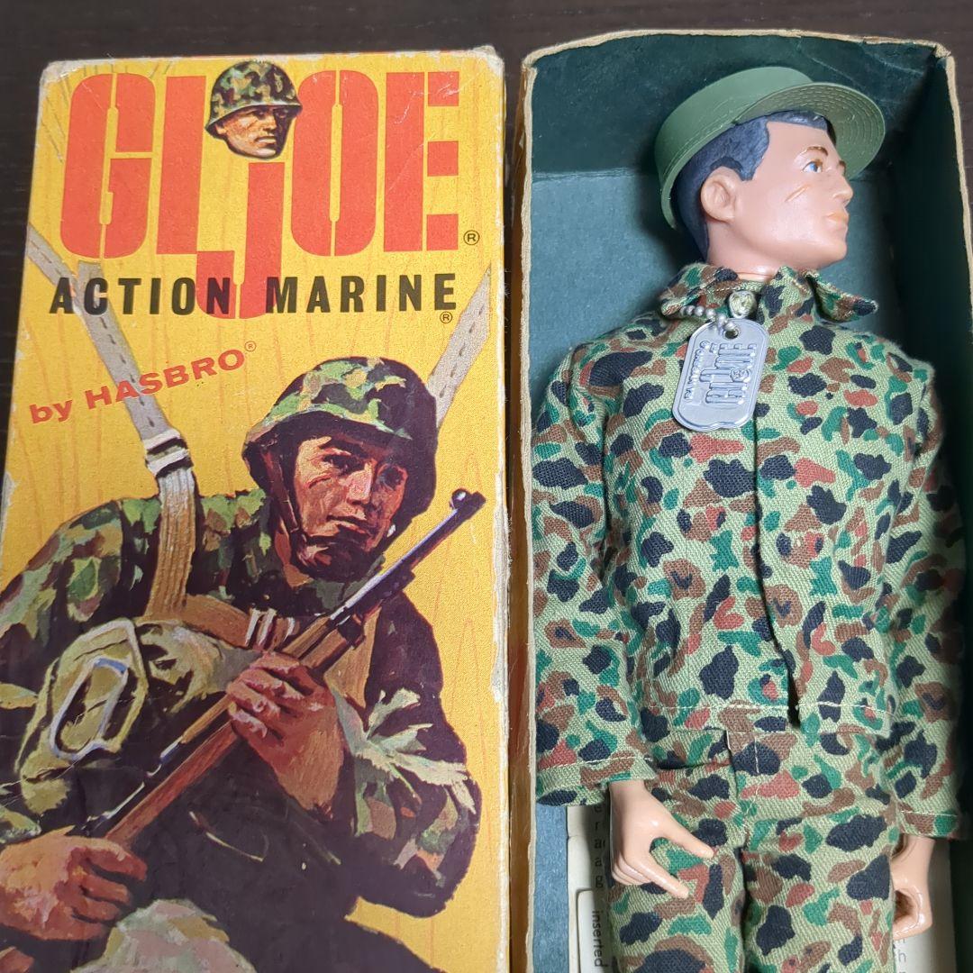 レア物　60年代　GIJOE（GIジョー）アクションマリーン　当時物　オリジナル