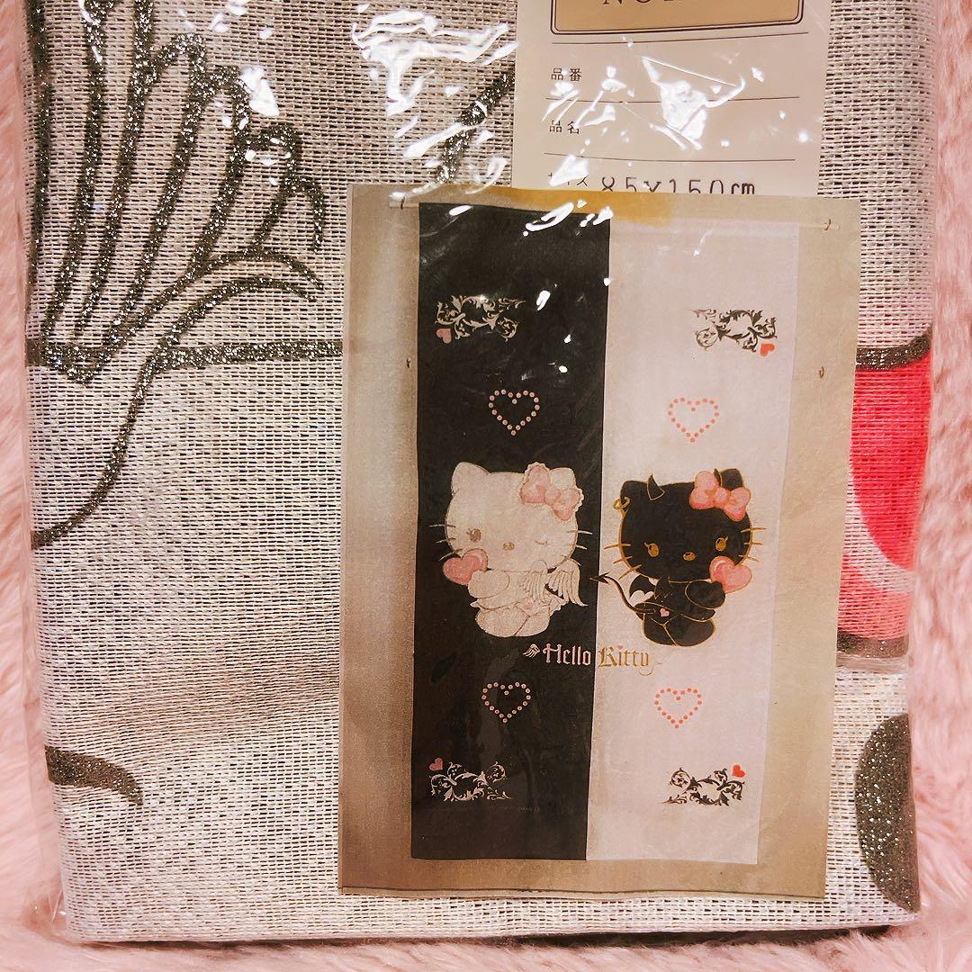 希少レア　ハローキティ　テンシ　デビル　ノレン　2007 サンリオ　日本限定