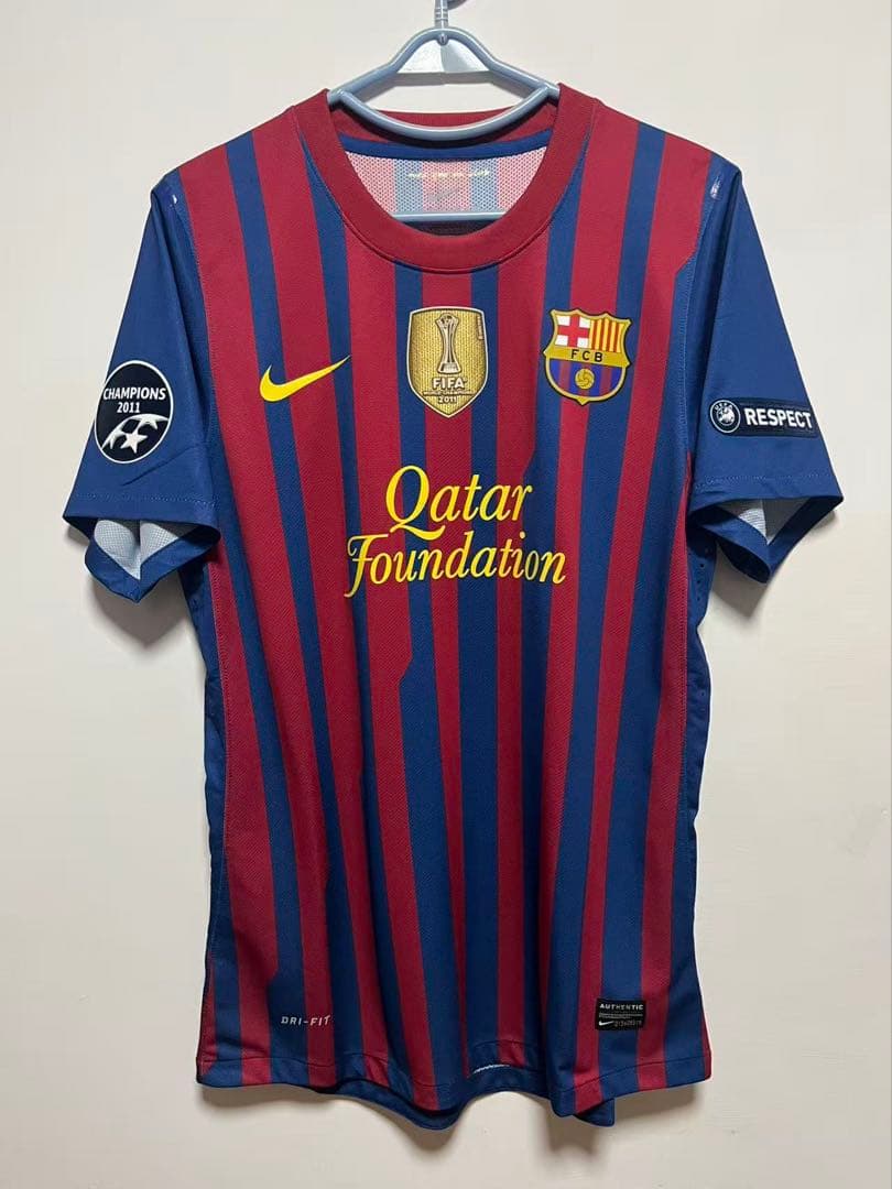 選手支給品バルセロナ メッシ 11/12 UCL ユニフォーム