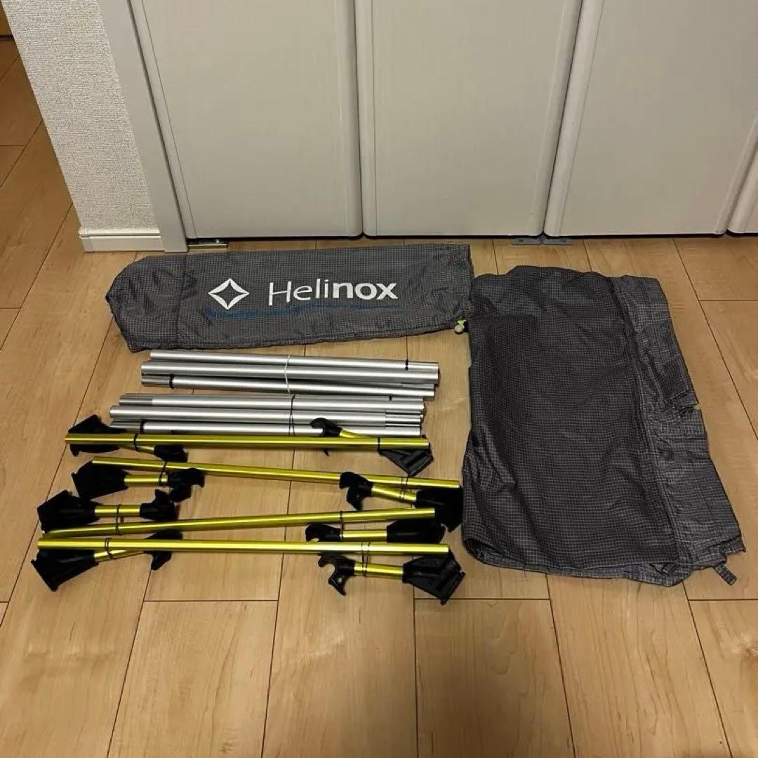 【美品】Helinox ライトコット グレー ヘリノックス