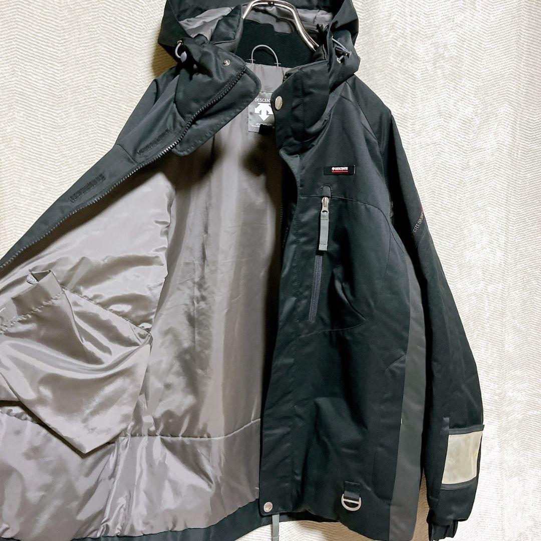 DESCENTE スノーウェア 上下セット L 撥水 防寒 高機能 雪山