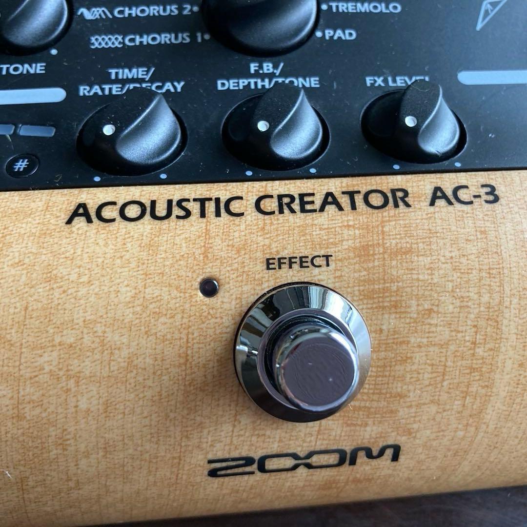 ZOOM AC-3 CREATOR アコースティックギター用エフェクター
