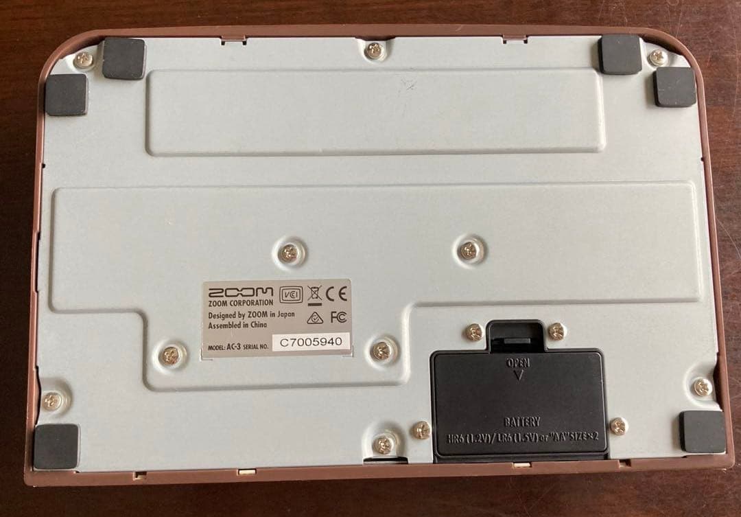 ZOOM AC-3 CREATOR アコースティックギター用エフェクター