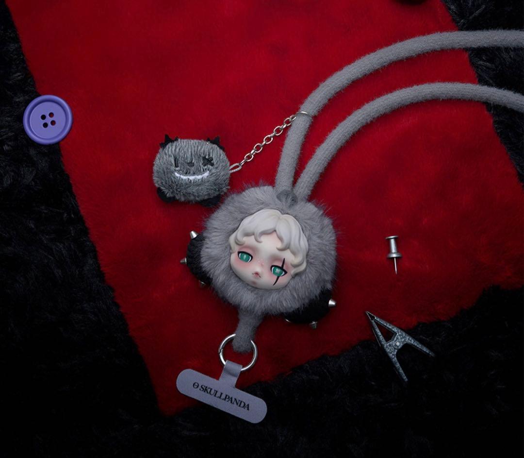 m*a様 スカルパンダ You Found Me! シリーズ スマホストラップ