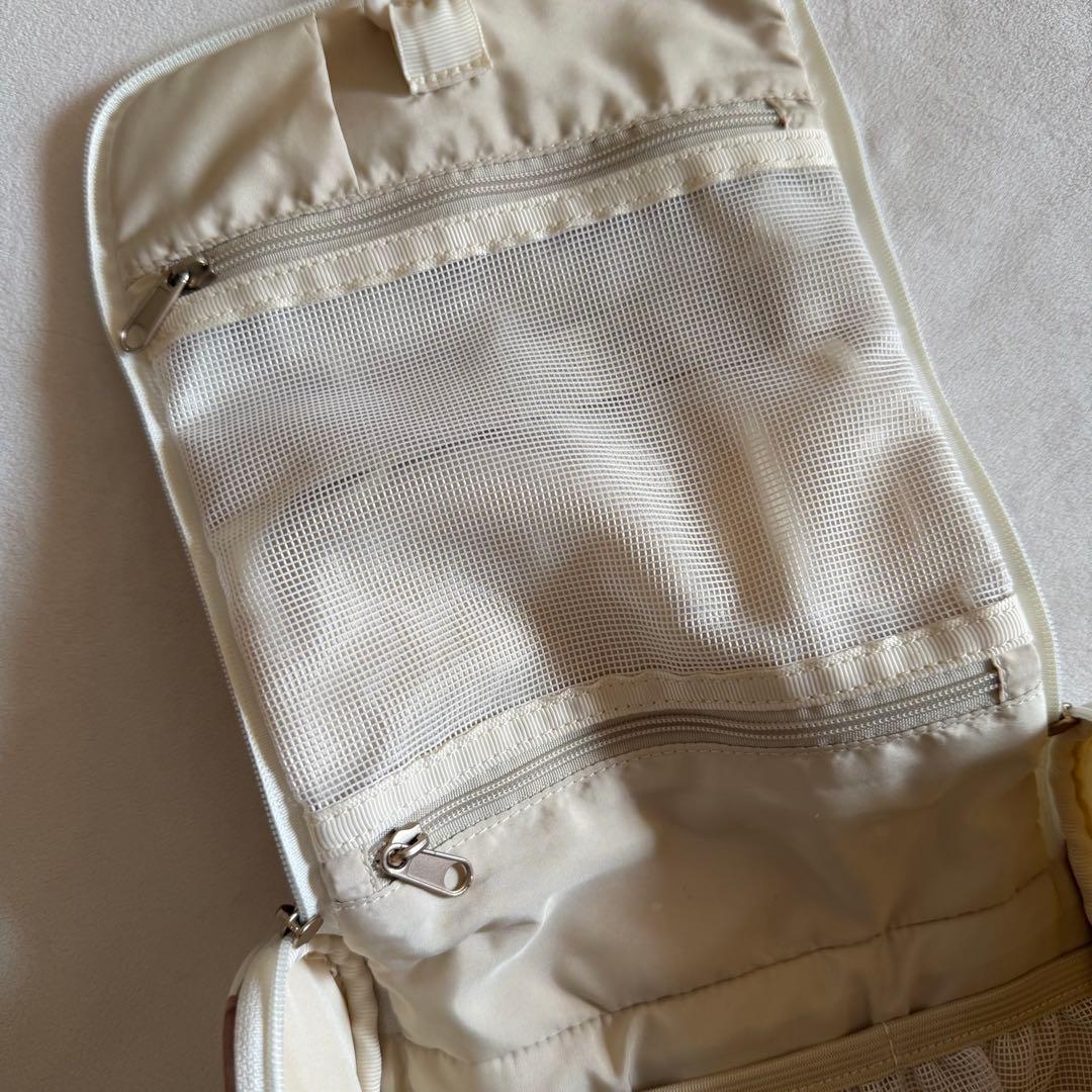 ジェラートピケ　トラベルポーチ3点セット