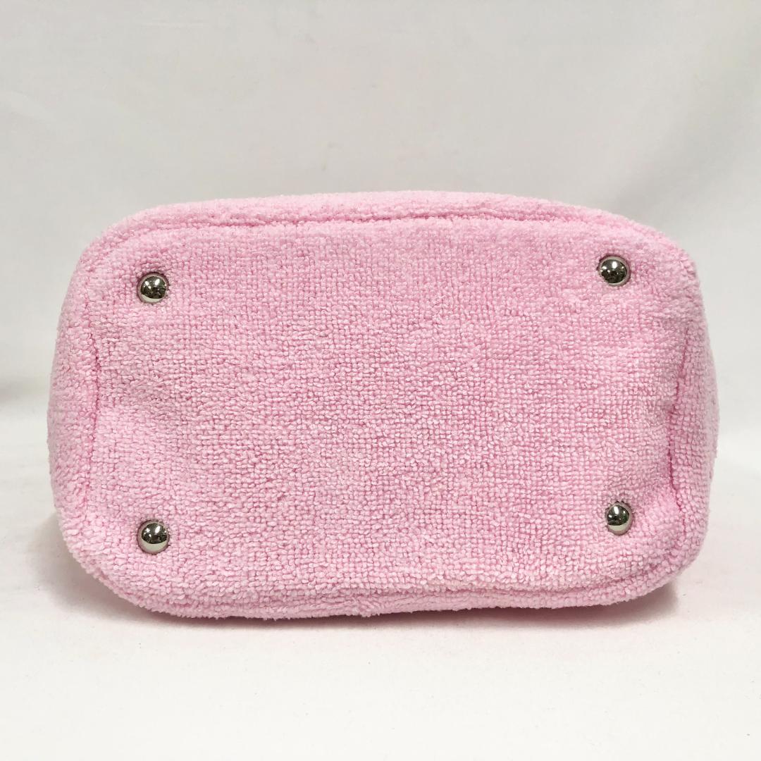 ○★新品未使用　PEARLY GATES　パイルカートバッグ　ピンク系