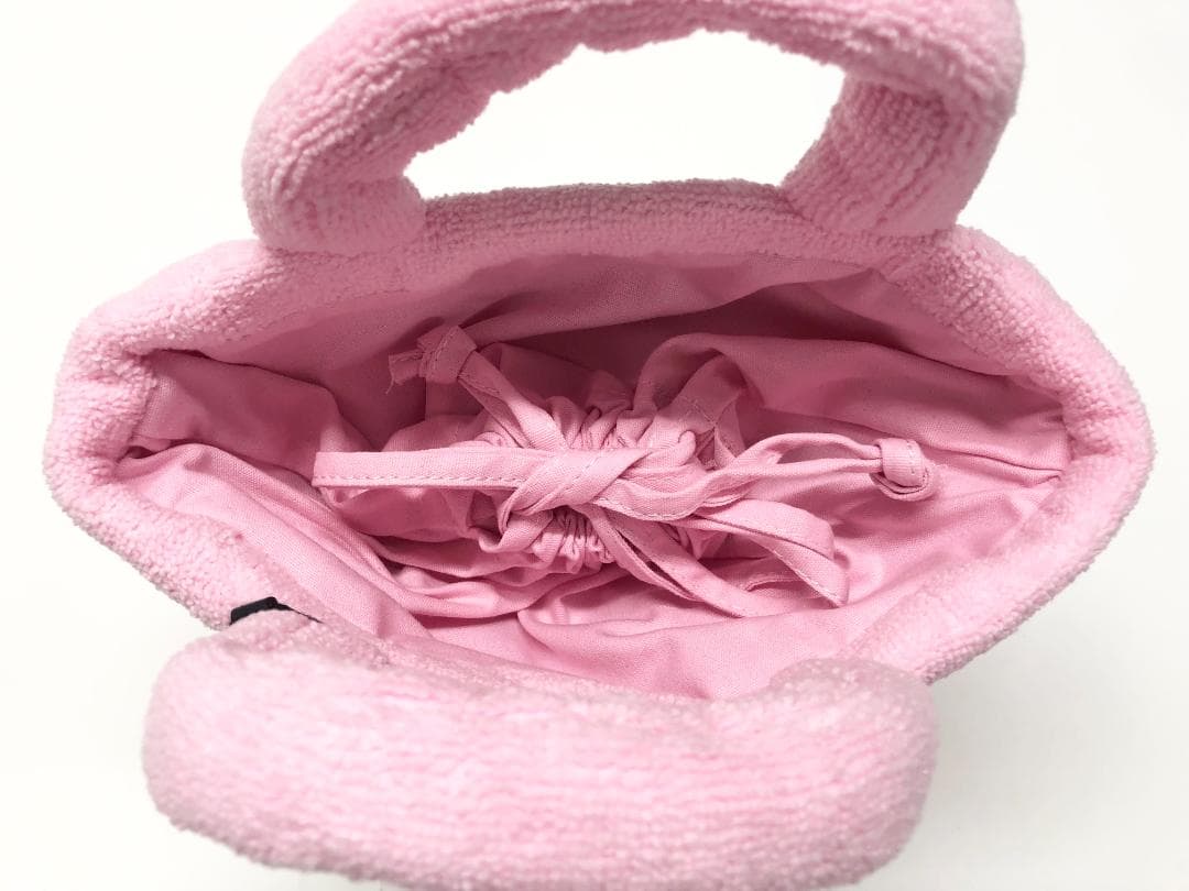 ○★新品未使用　PEARLY GATES　パイルカートバッグ　ピンク系