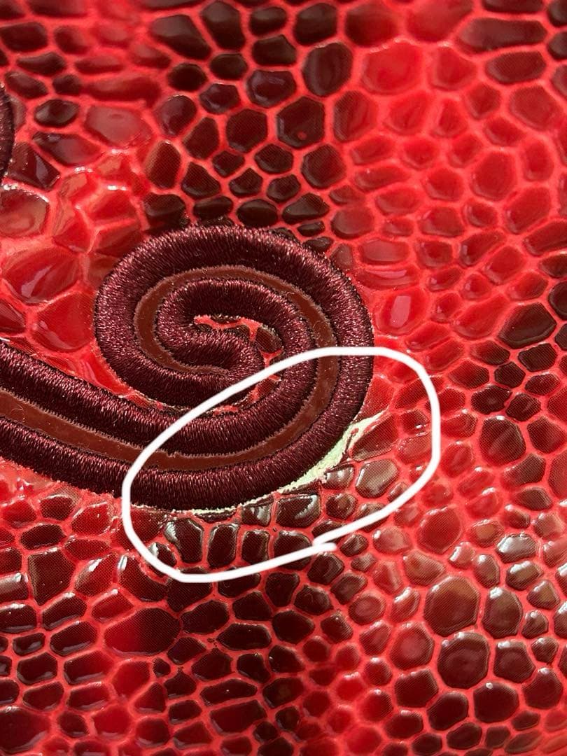 ダンスウィズドラゴン　ボストンバックショルダー付レッド