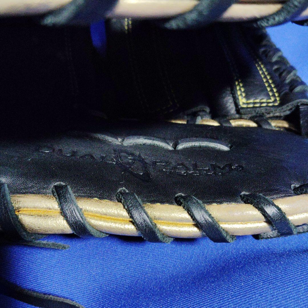 ローリングス軟式ファーストミット　黒✕ゴールド