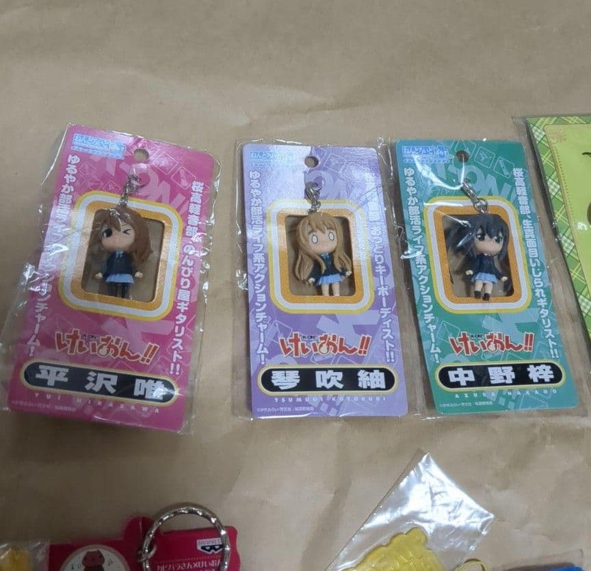 ねんどろいどぷらすチャーム　けいおん　けいおん　グッズ　K-ON! Goods