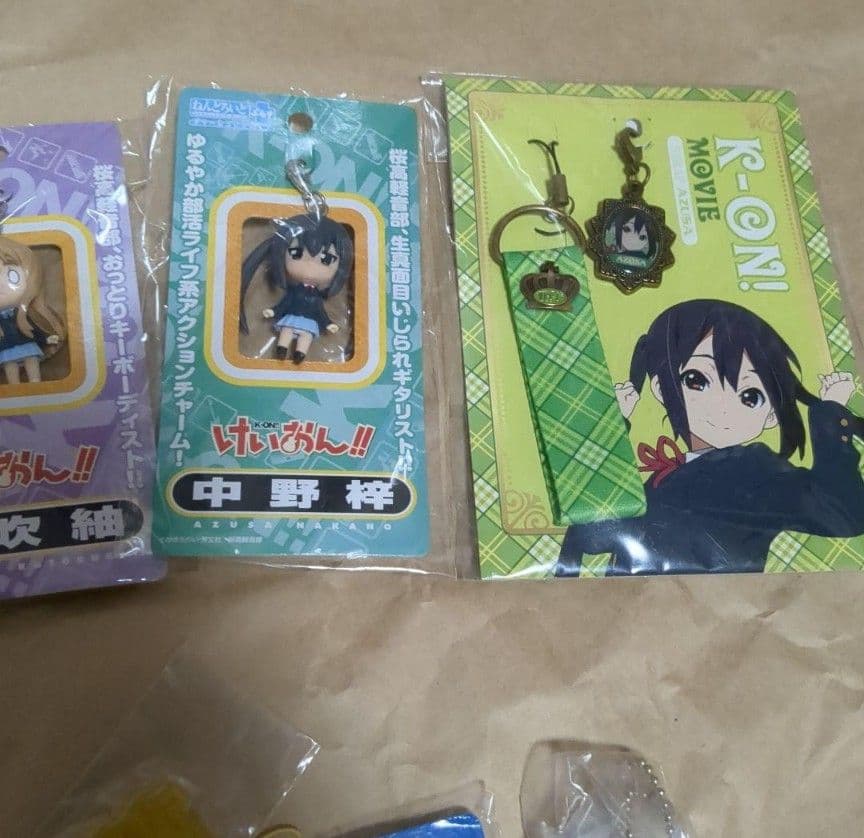 ねんどろいどぷらすチャーム　けいおん　けいおん　グッズ　K-ON! Goods