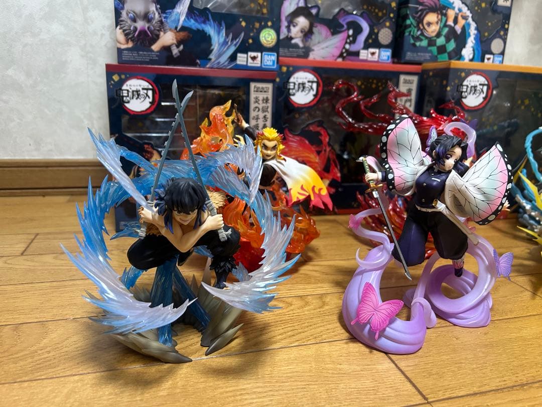 鬼滅の刃　フィギュアーツZERO 5体セット　中古品