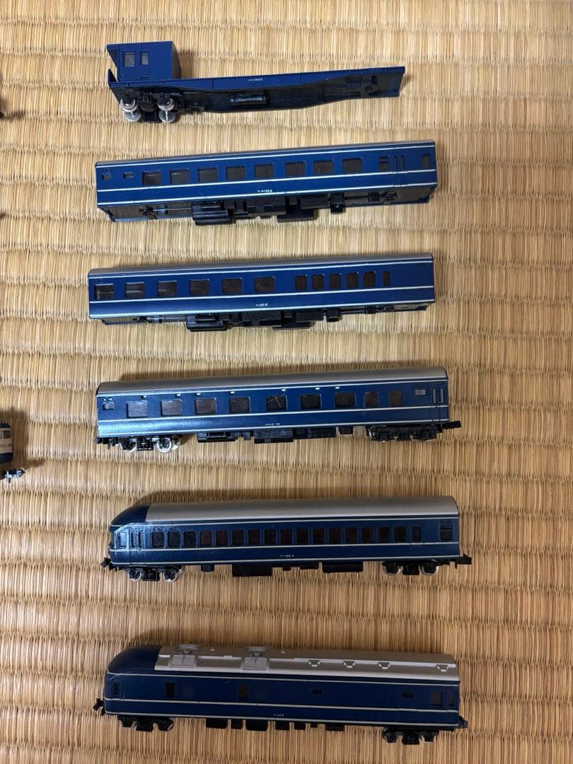Nゲージ鉄道模型セット 10両　あさかぜ他