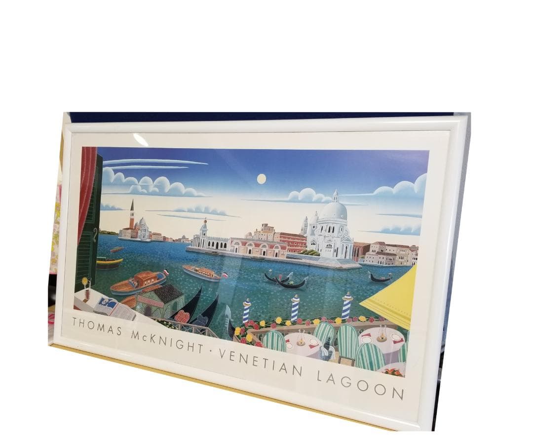 ★最終販売価格★トーマスマックナイト★ヴェネチアンラグーン額寸横約104縦約64