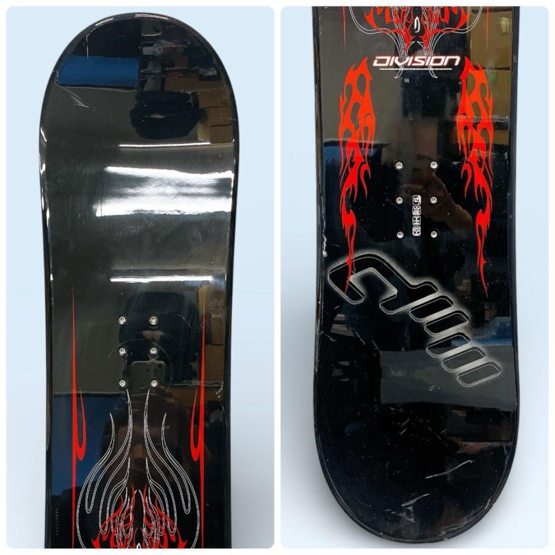 【3点セット】ジュニアスノーボード DIVISION 128cm バイン・ブーツ