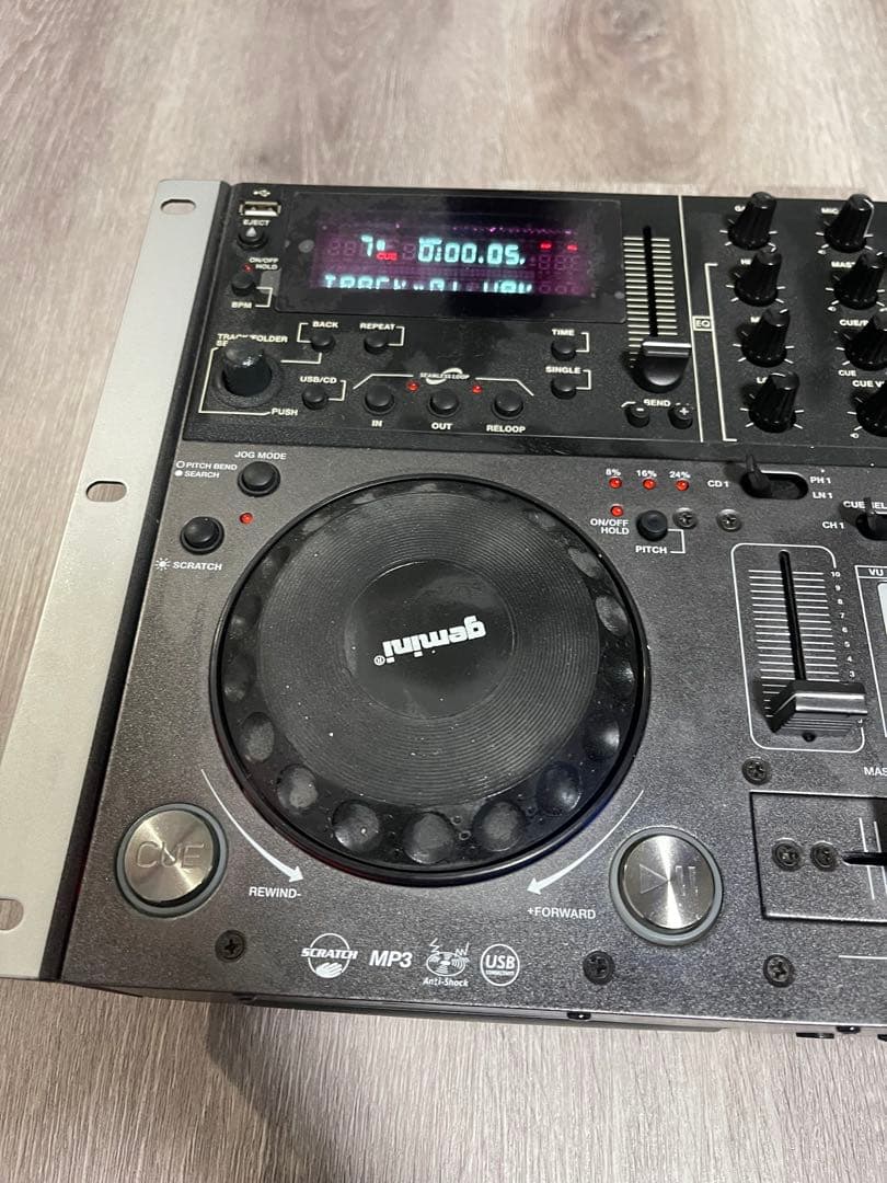 【通電確認済】GEMINI ジェミニ CD プレイヤー CDMP-6000