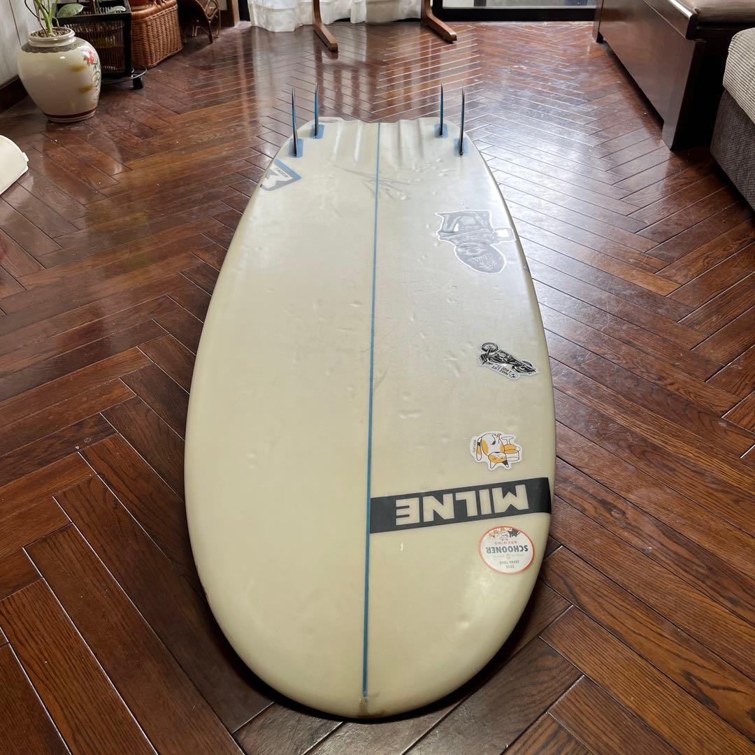 MILNE ショートボード トライフィン