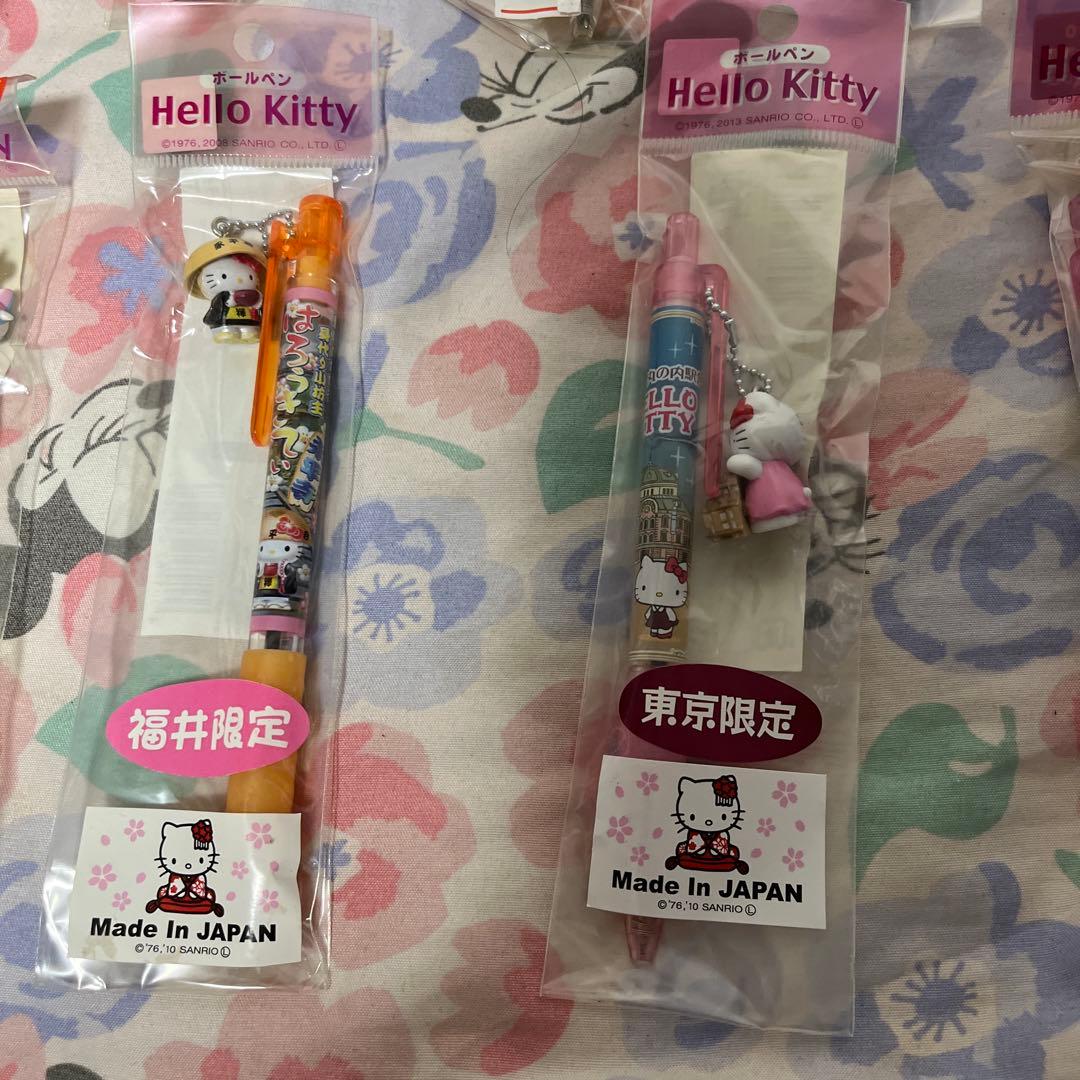 キティちゃんボールペンセットご当地