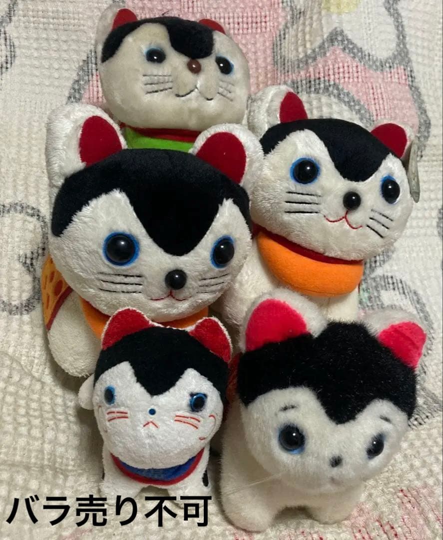 狛犬　犬張子　ぬいぐるみ　中古品　5コセット　YAMAGISHI&江戸東京博物館