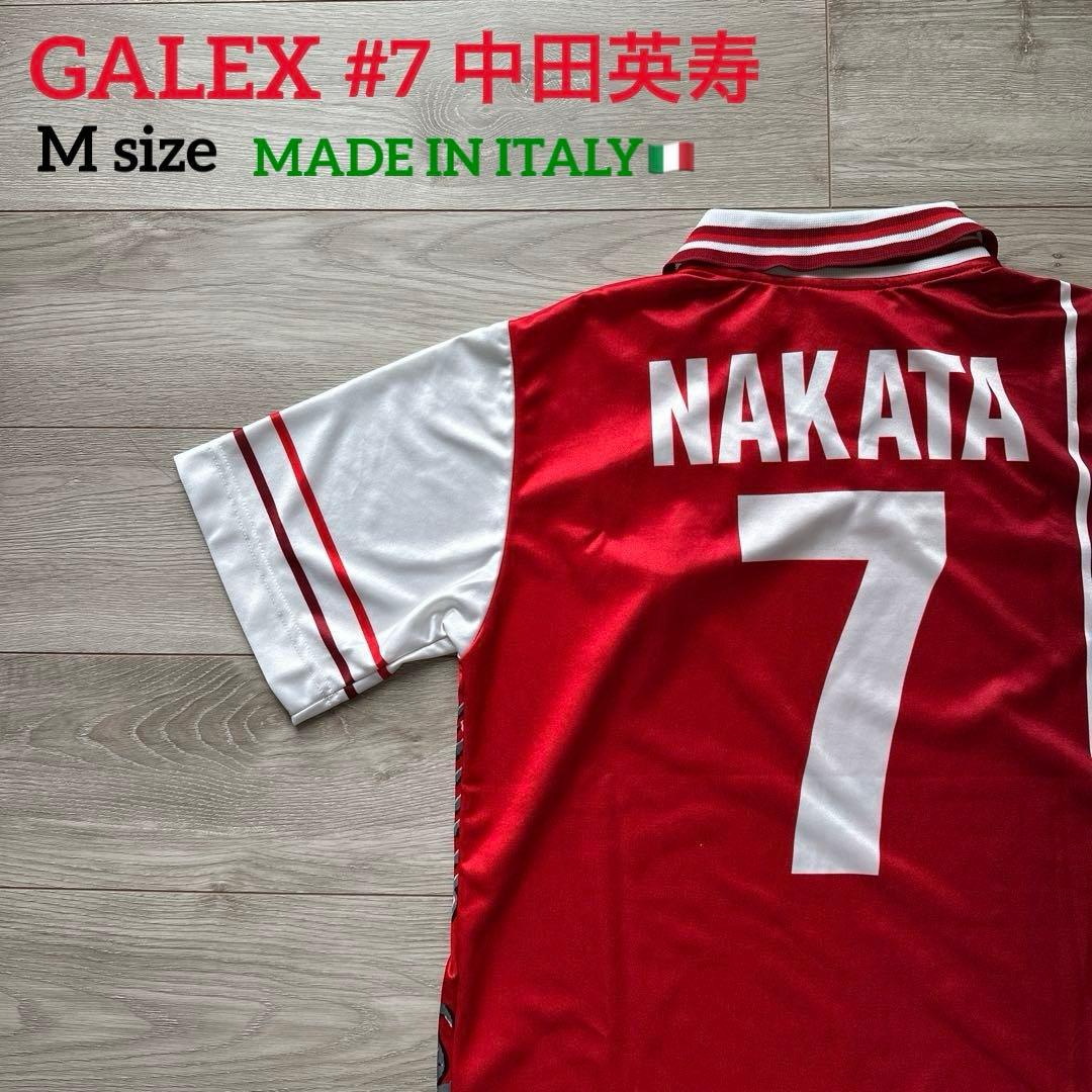 GALEX セリエA ペルージャ レプリカ ユニフォーム 中田英寿 イタリア製