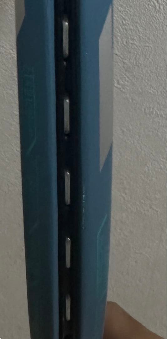 青いテニスラケット 軟式用