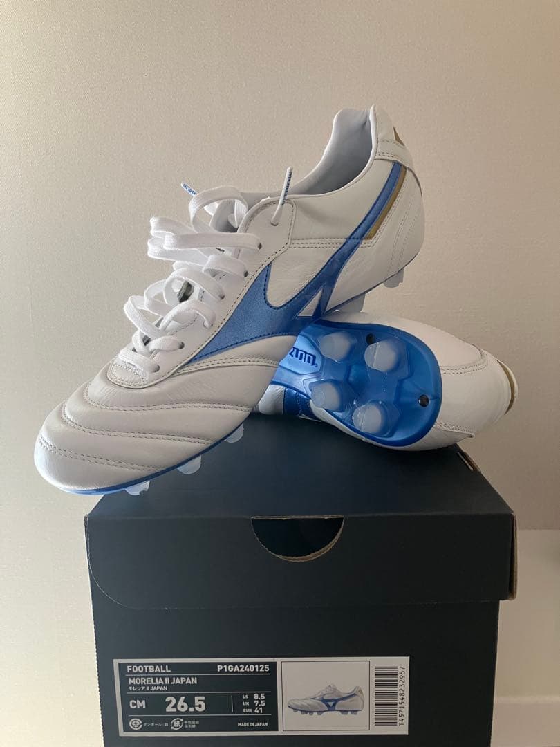 ミズノ サッカー スパイク モレリア2 ジャパン26.5cm