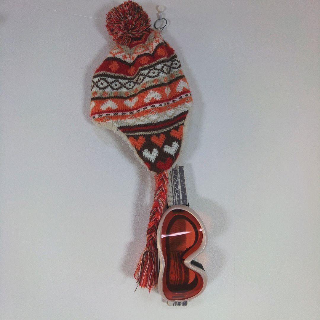 スキーウェア　キッズ　子供　150cm　女の子　水色　レッド　ゴーグル　グローブ