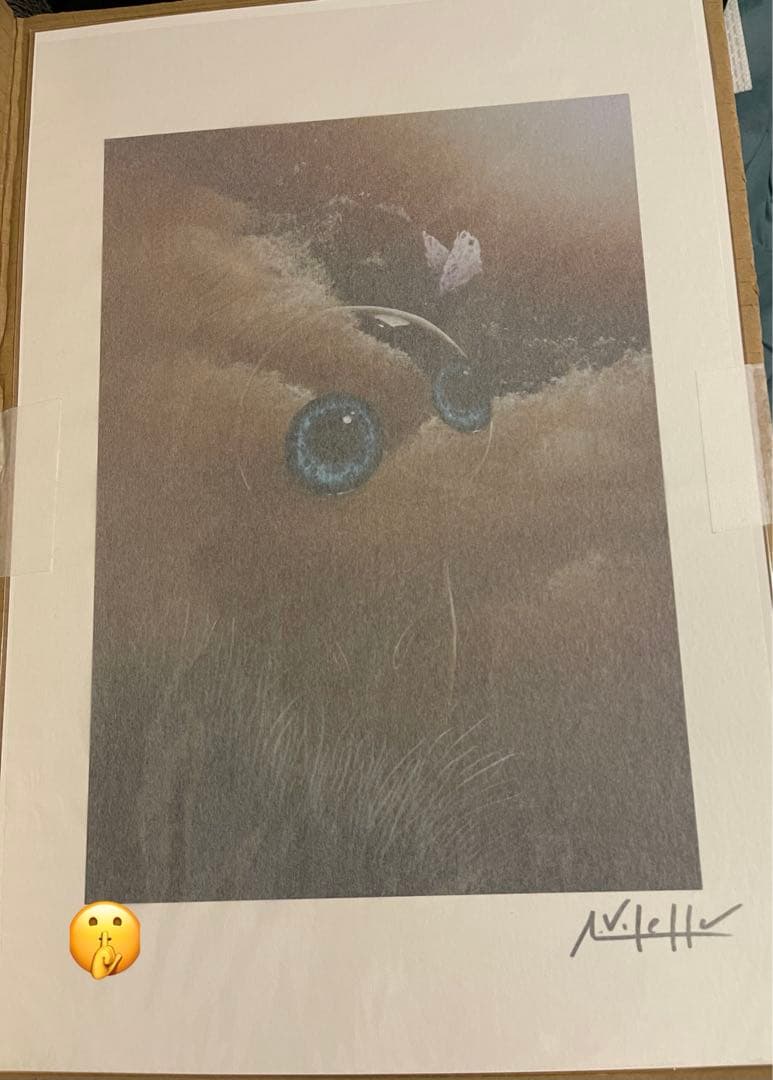 超激レア‼︎ 山下智久　山P対談　August Viella限定版画