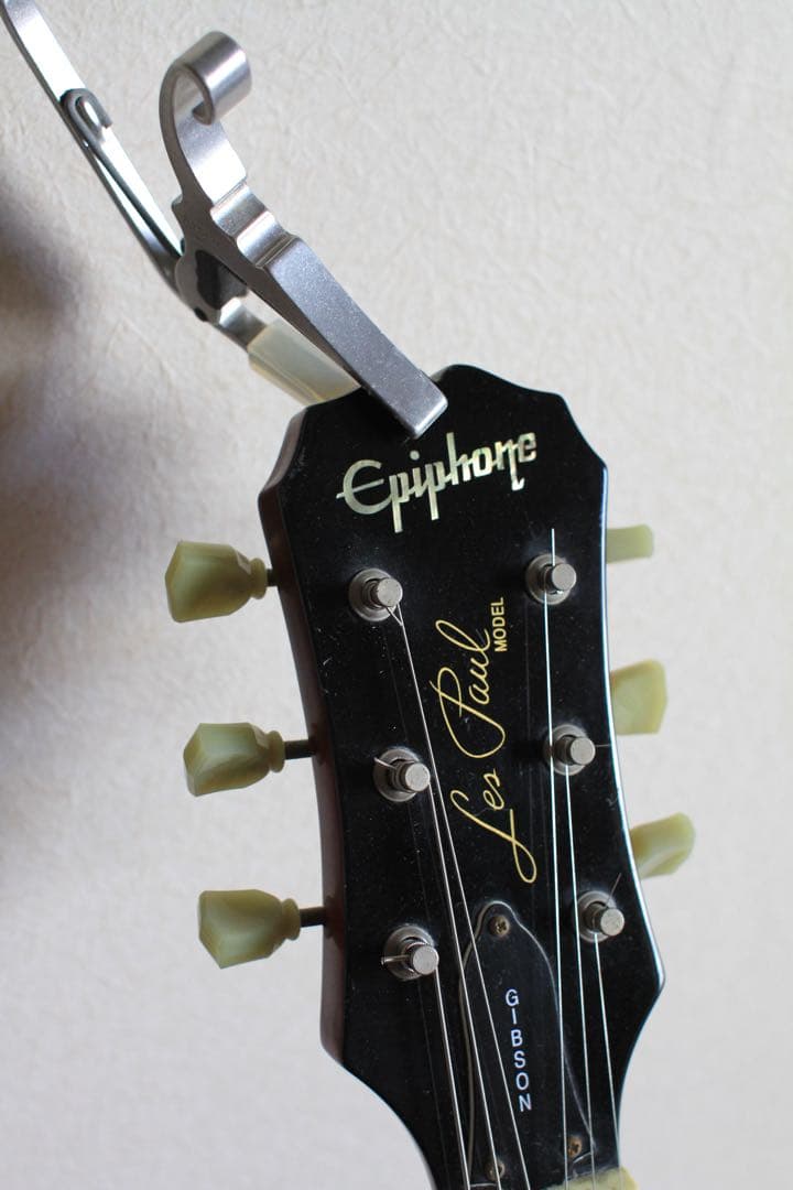 エピフォンレスポール　エレキギター サンバースト