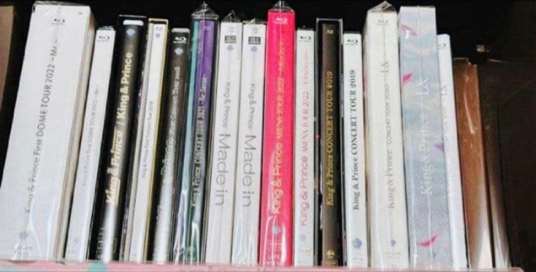 King & Prince CD DVD Blu-Ray合計69点まとめ売り