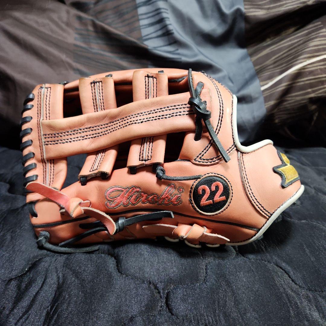 ★SSK オーダー軟式グローブ ※左投げ外野手 軟式、草野球に！状態良！