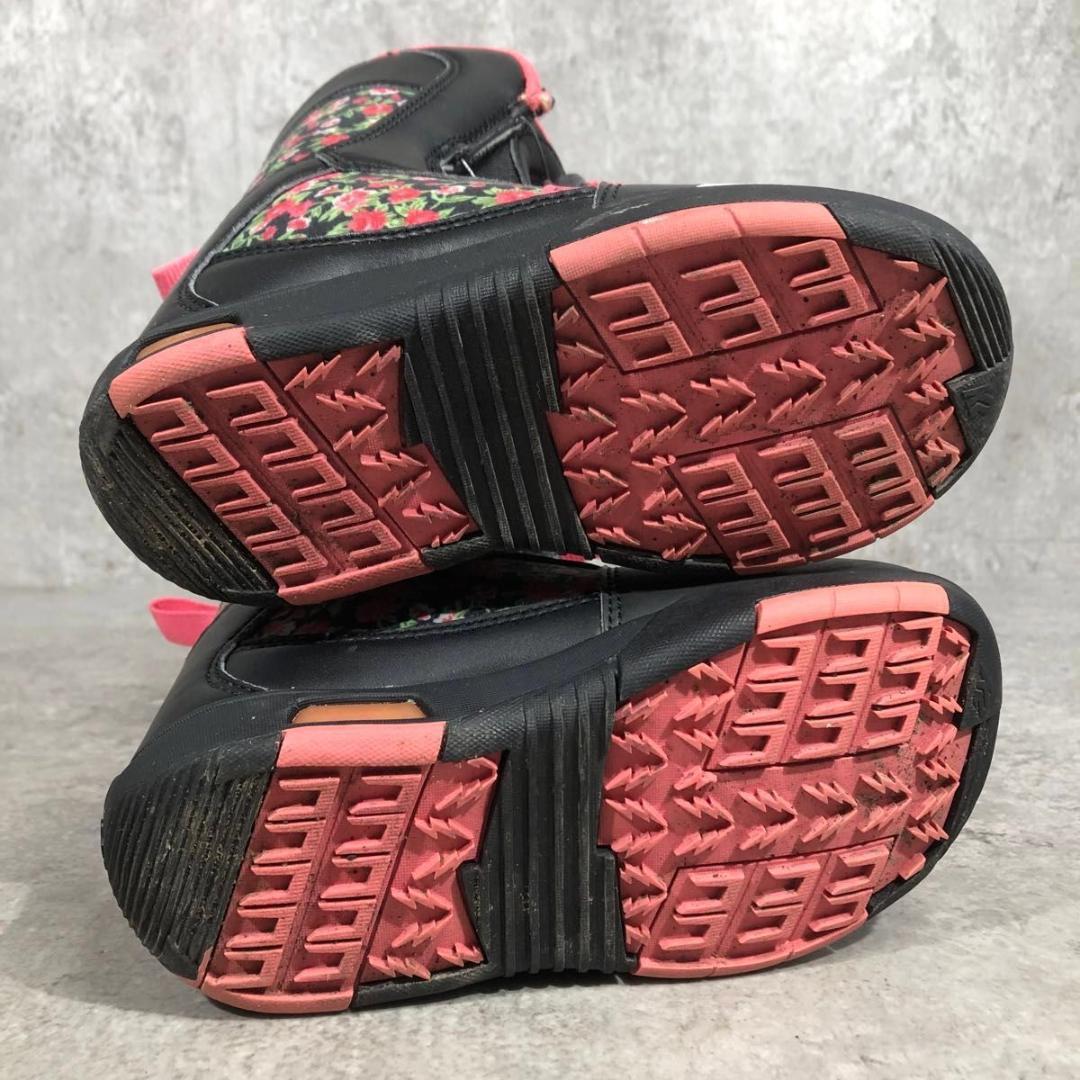 美品 BOA K2 LIL KAT 18.5cm スノーボード ブーツ 花柄